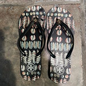 Tory Burch Flip Flops Size 8